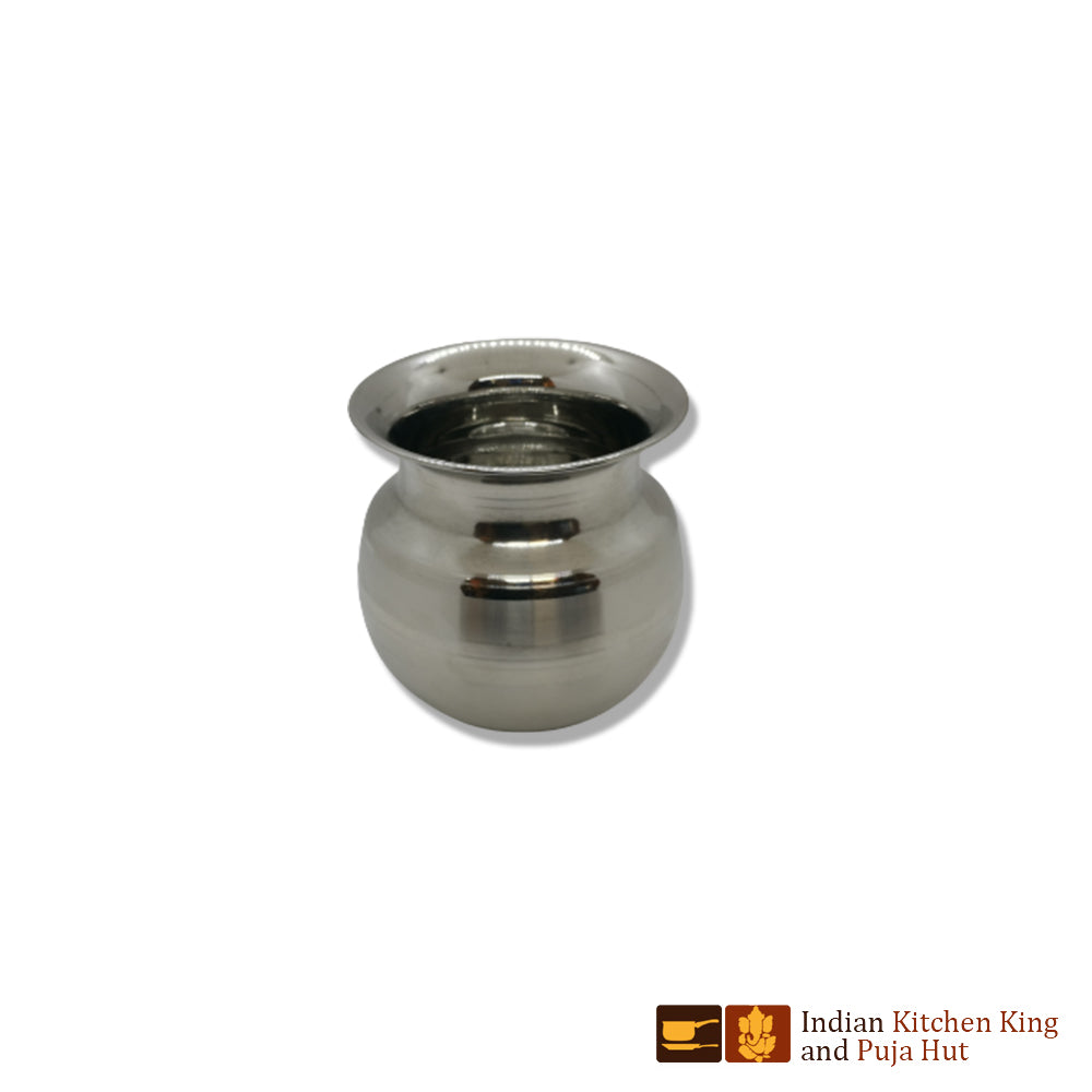 Designer stainless steel lota