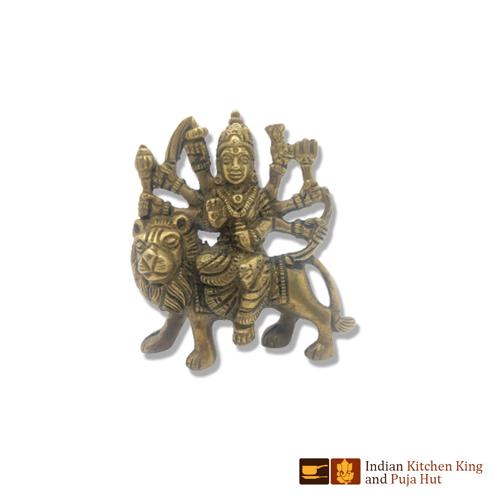 Durga Brass Statue