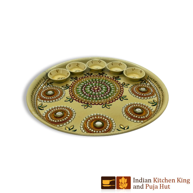 Decorative shagun plate