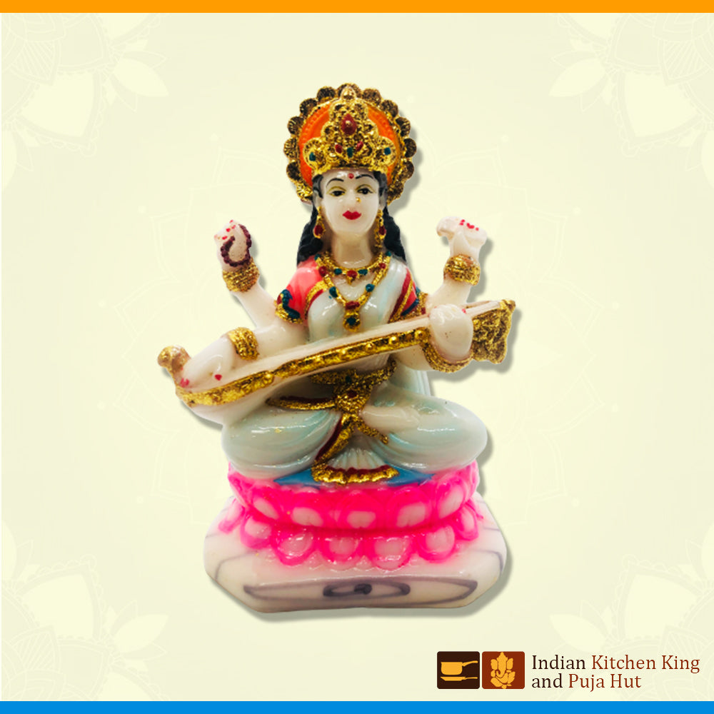 Saraswati Mata (6 Inch)