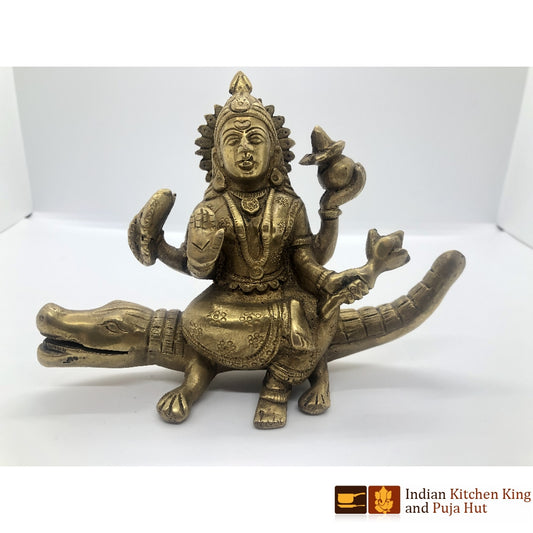 Ganga Ma Brass Statue (Copy)