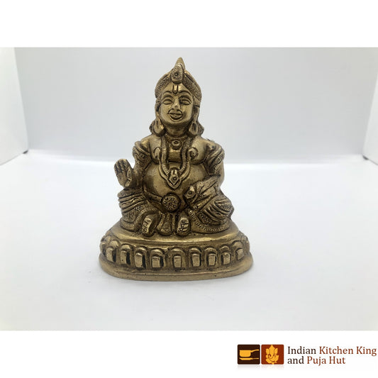 Kuber Brass Statue (Copy)