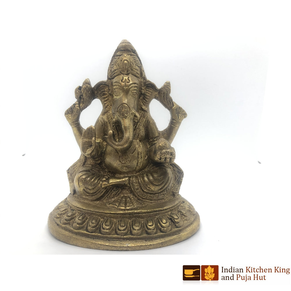 Ganesh Brass Statue