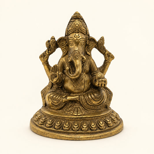 Ganesh Brass Statue