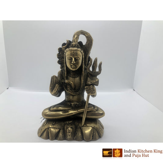 Shiva Brass Statue