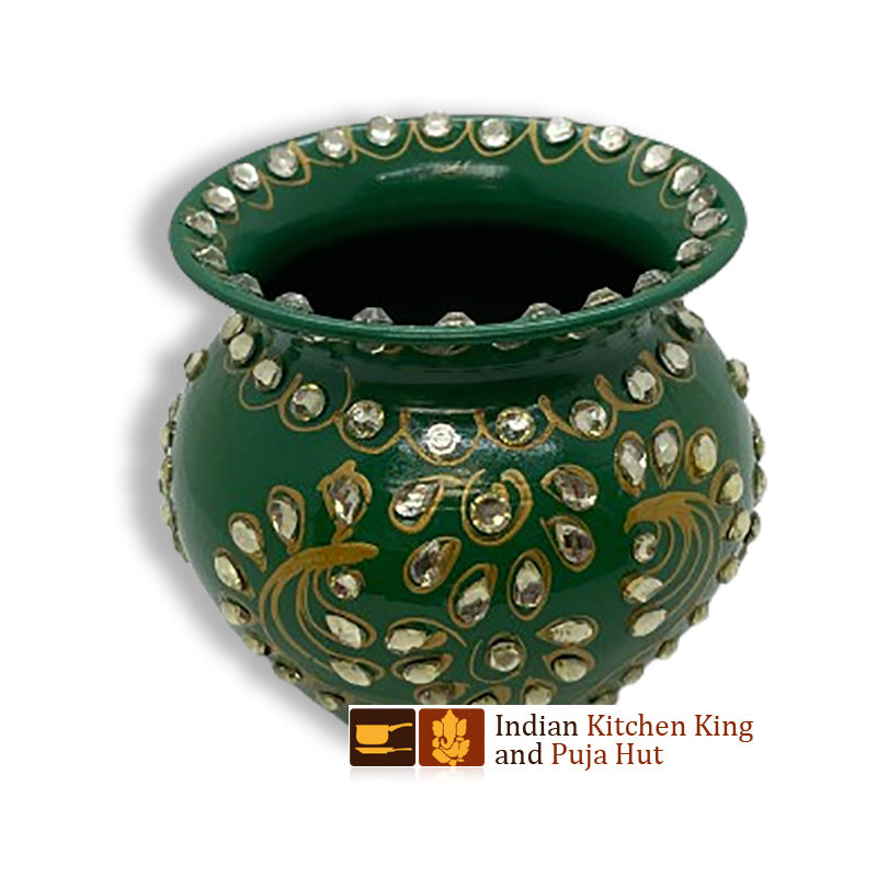 Green Decorative Lota
