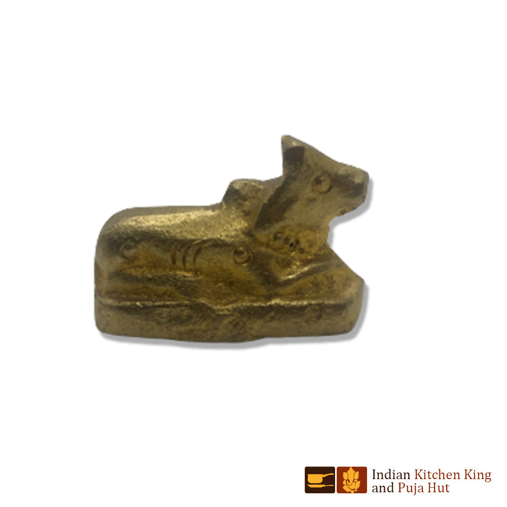 Designer Nandi Brass Statue