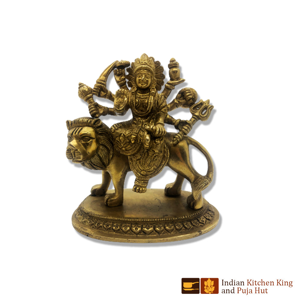 Durga Brass Statue