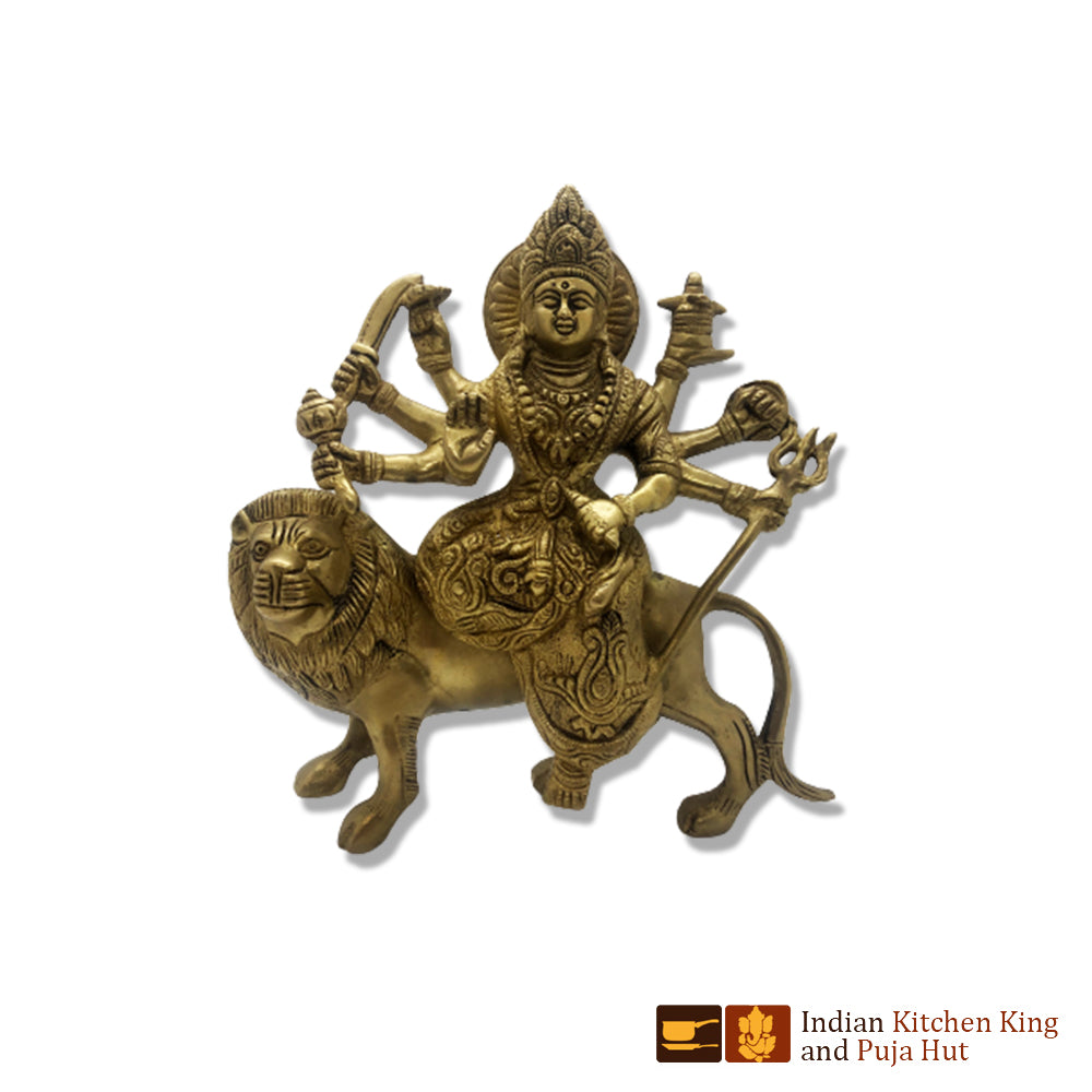 Durga Brass Statue