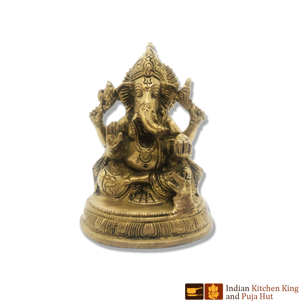 Ganesh Brass Statue