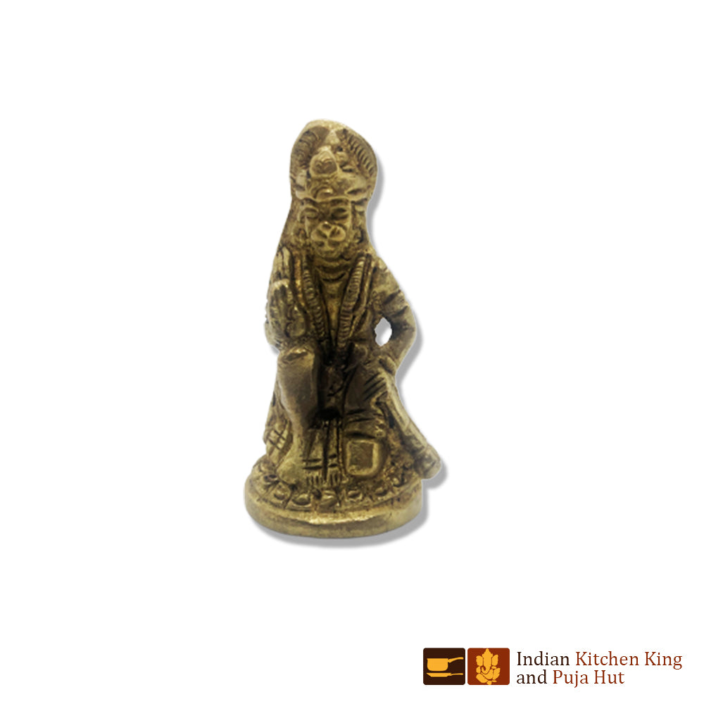 Hanuman Blessing Brass Statue