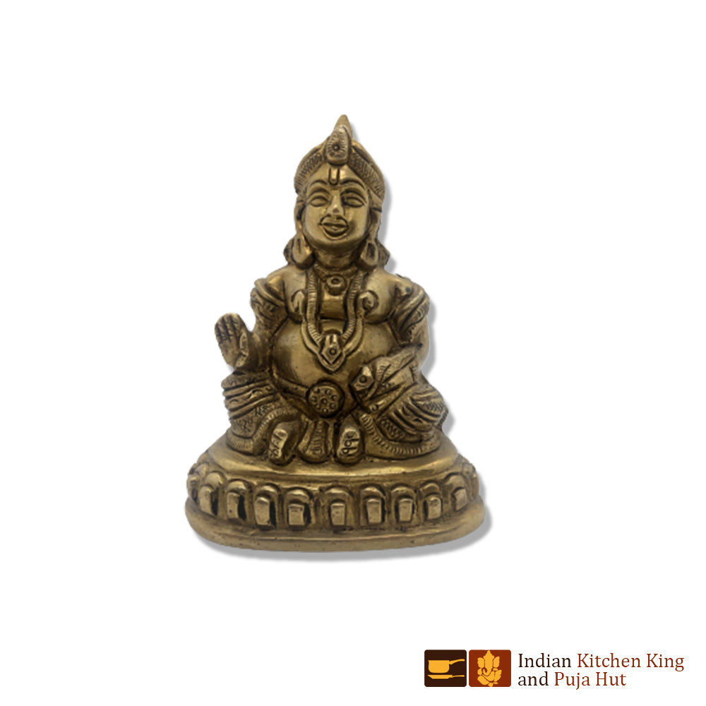 Kuber Brass Statue