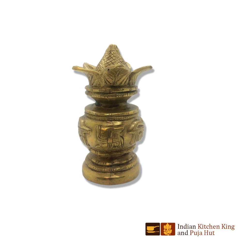 Kalash Brass Statue