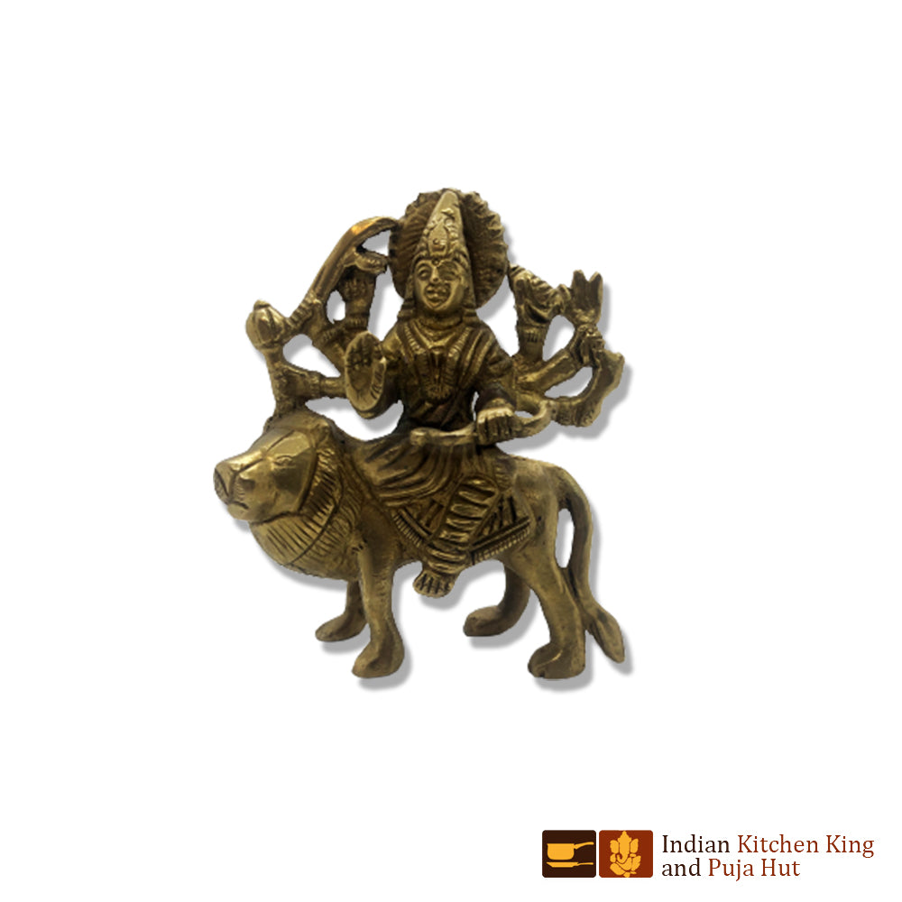 Durga Brass Statue