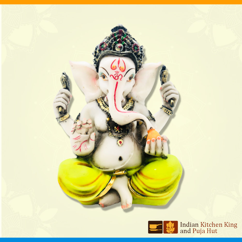 Asan Ganesha (7.5 Inch)