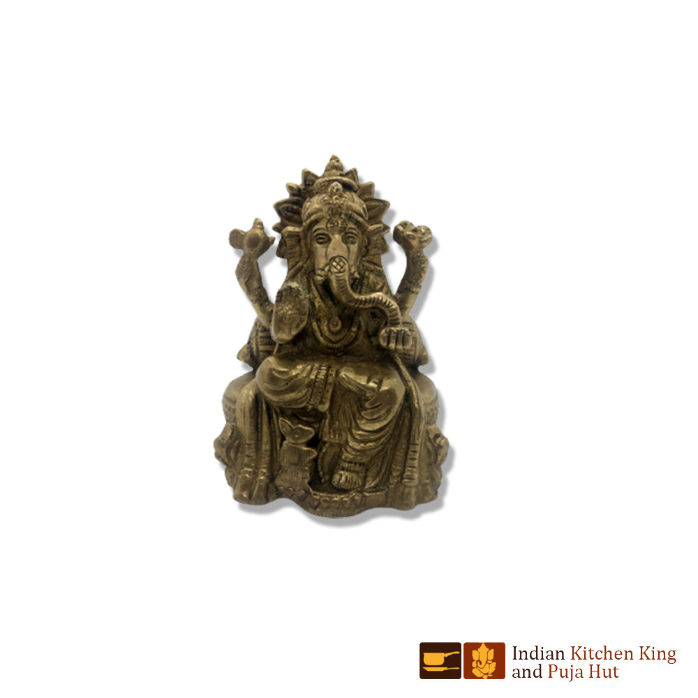 Ganesh Brass Statue