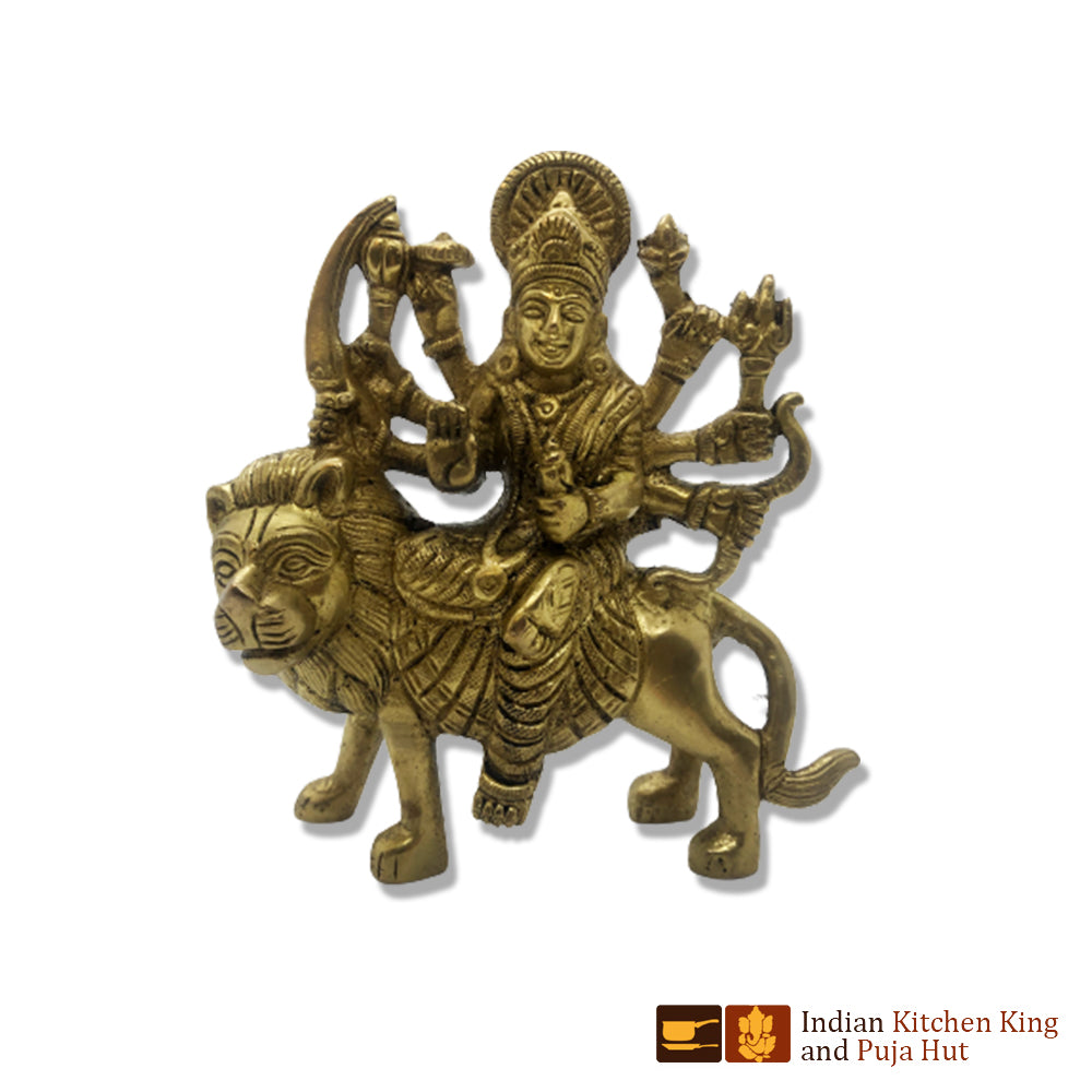 Durga Brass Statue
