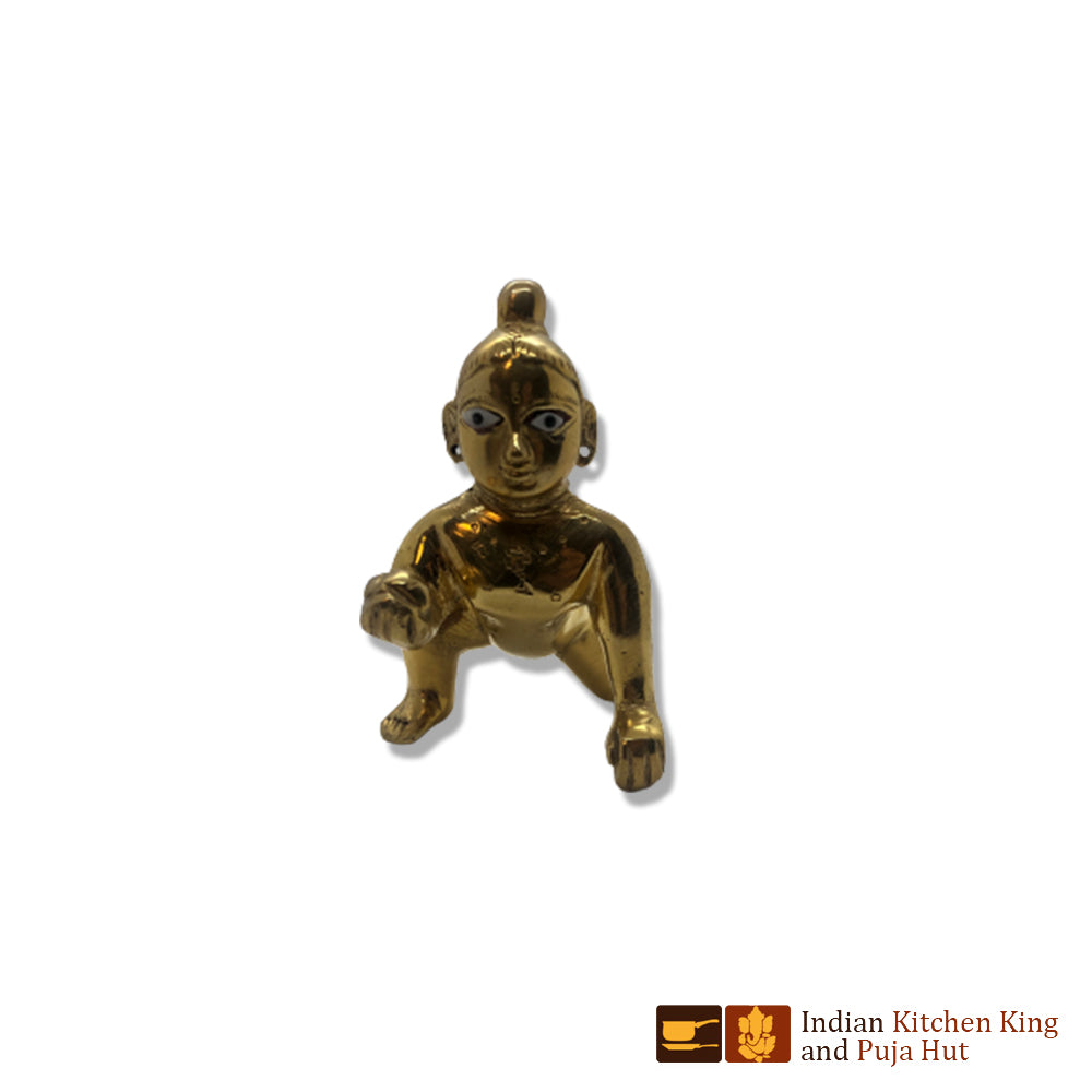 Thakur Ji Ladoo Gopal  Brass Statue