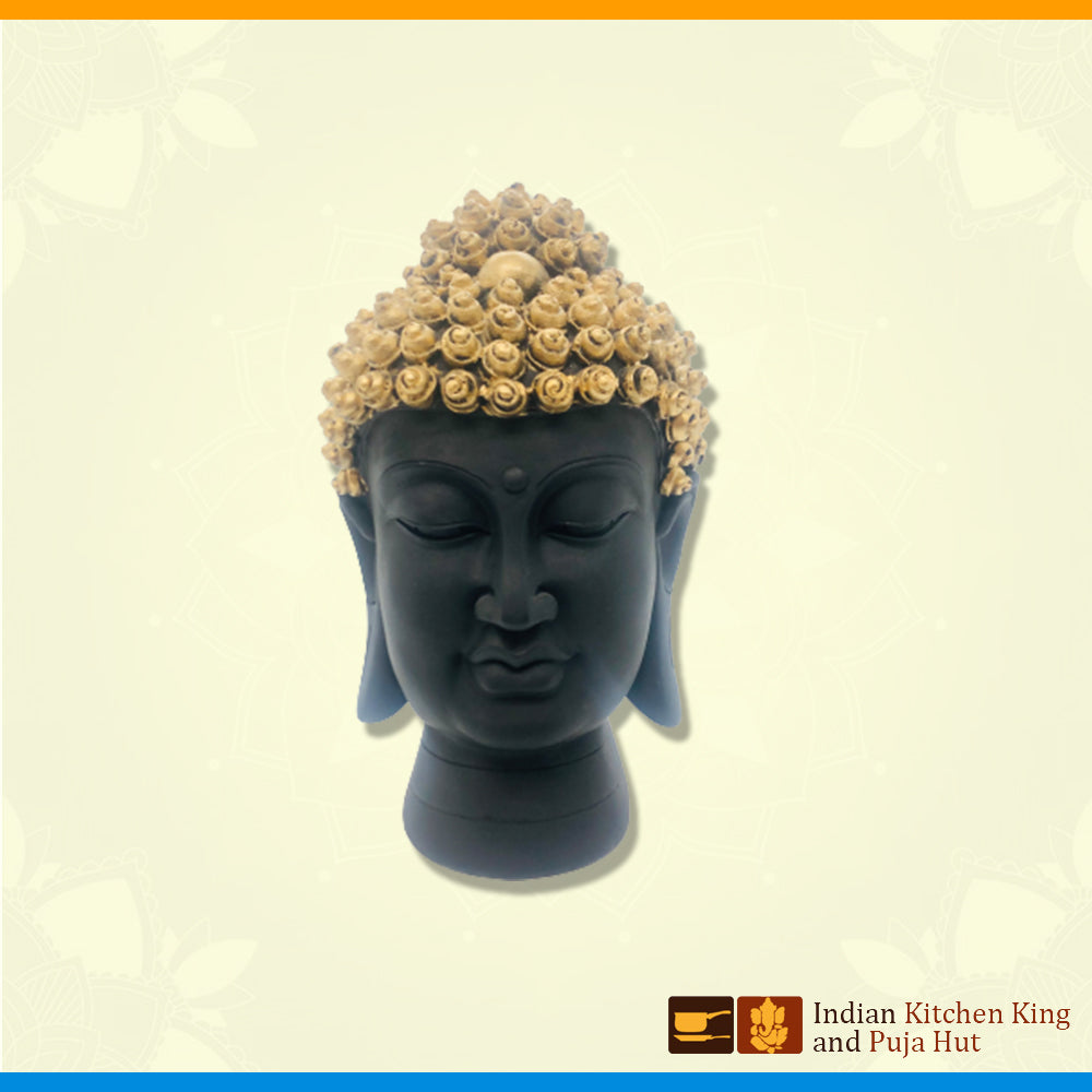 Black Budha Head (9 Inch)