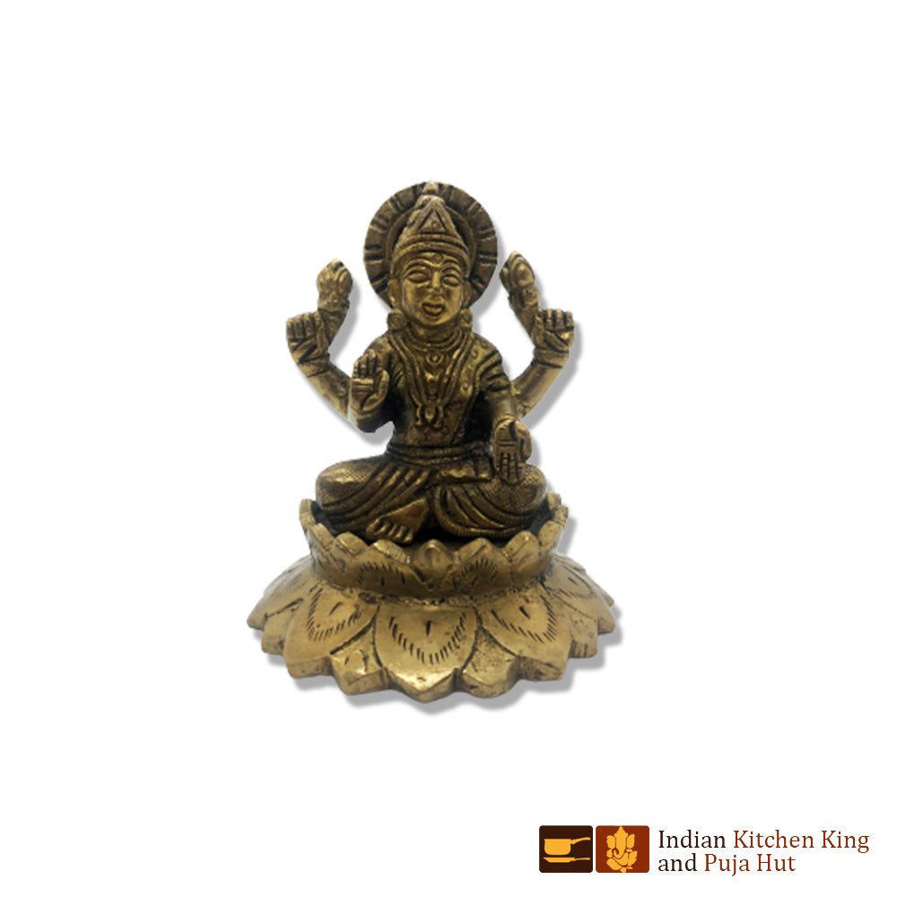 Kamal Laxmi Brass Statue