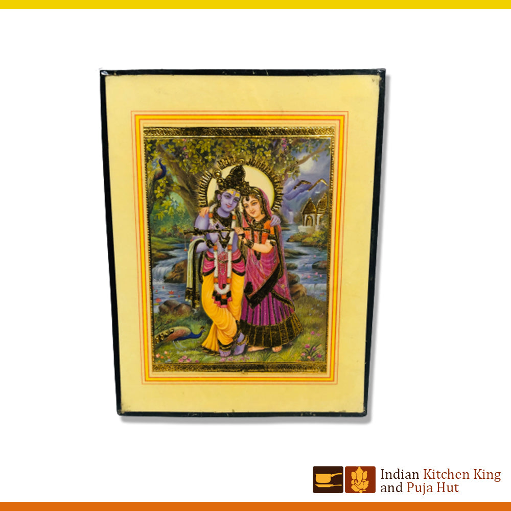 radha krishna  (10 Inch x 7.5 Inch)