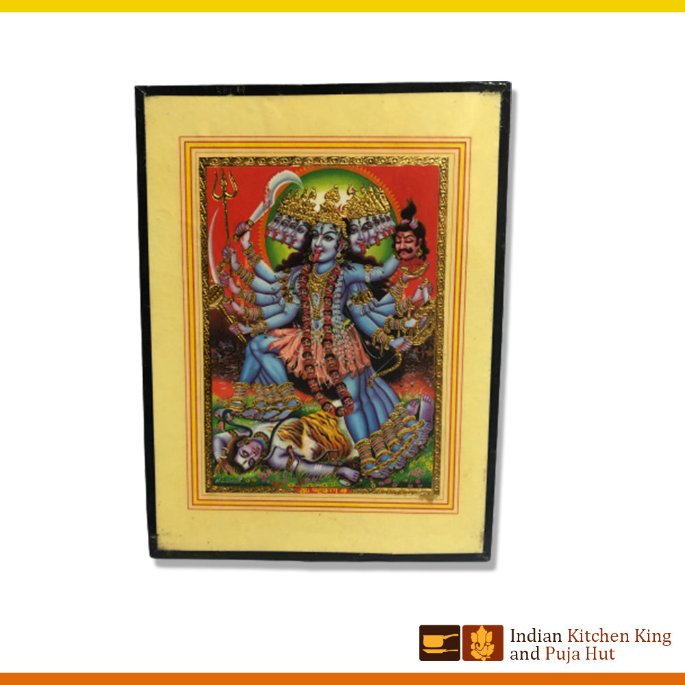 kali mata  (10 Inch x 7.5 Inch)