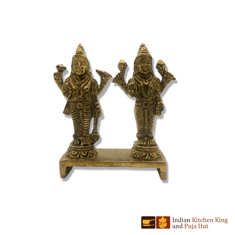 Laxmi Narayan Brass Statue