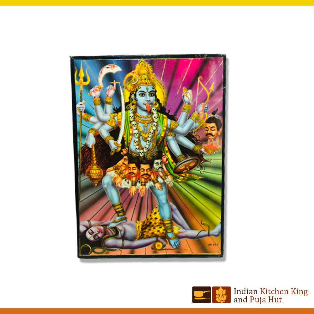 kali mata  (12 Inch x 9 Inch)