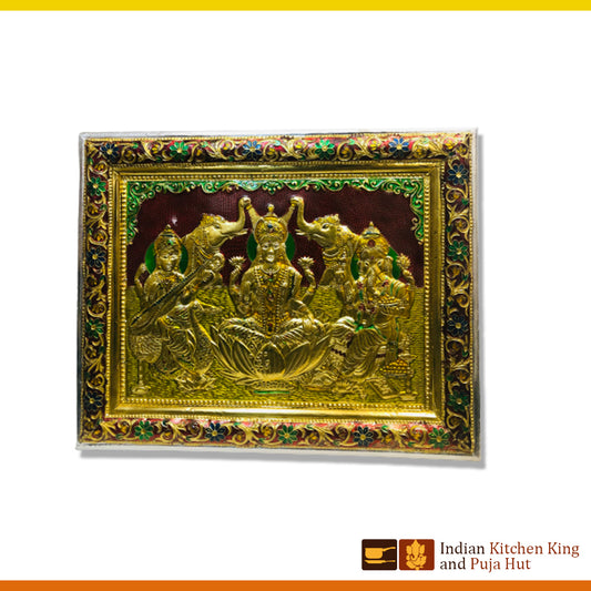 laxmi ganesh  (13 Inch x 16 Inch)
