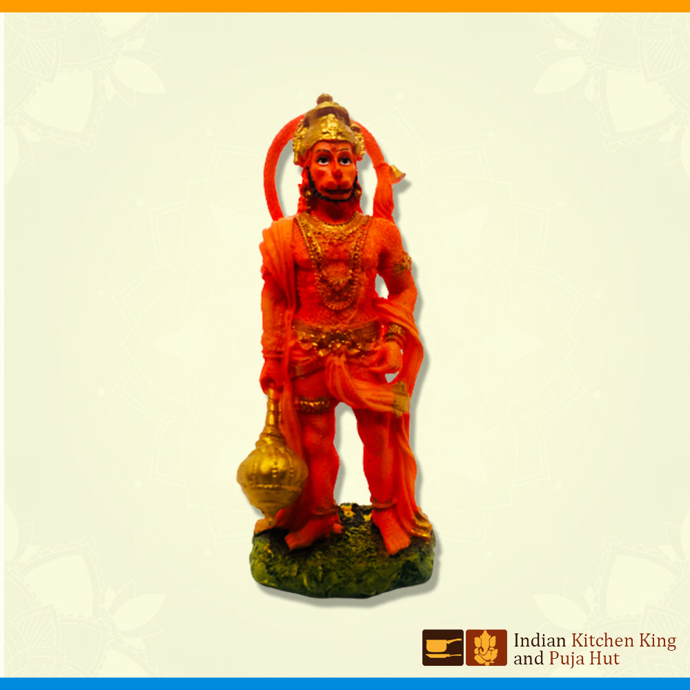 Safron Hanuman (8 Inch)