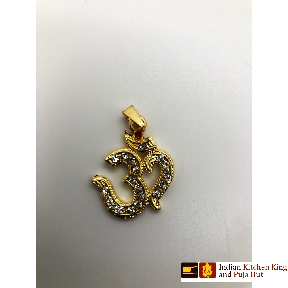 Om Diamond pendant