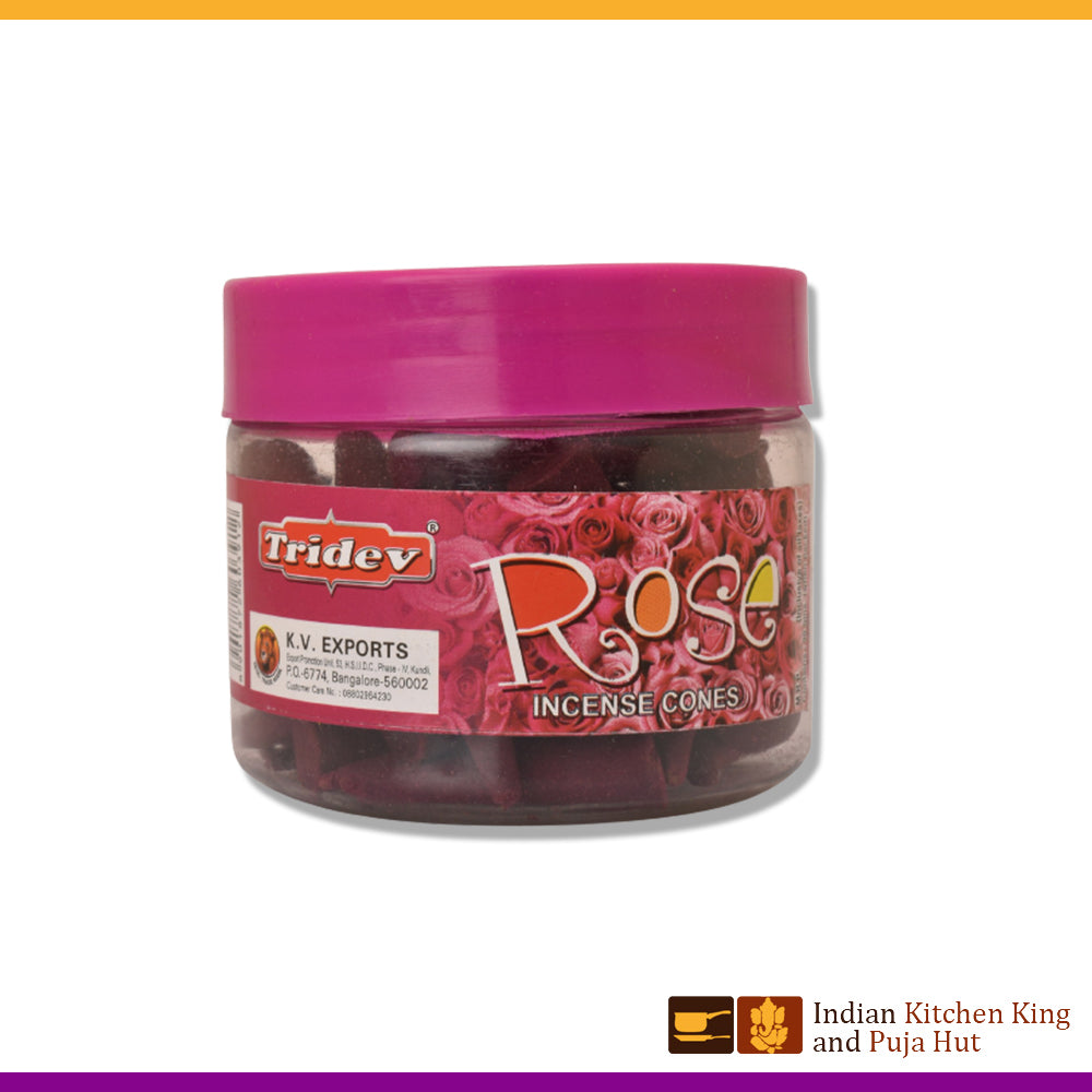 Rose Dhoop Cones