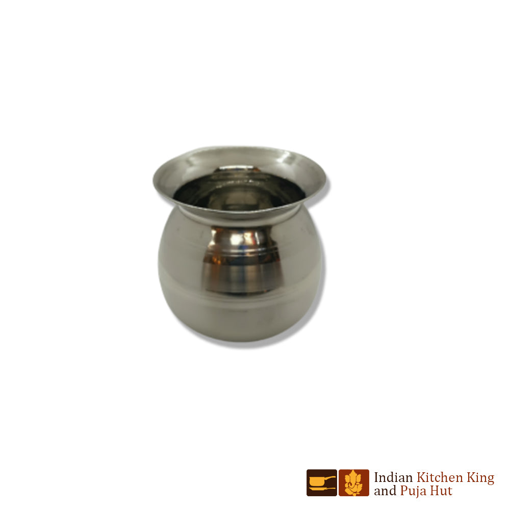 Stainless steel lota