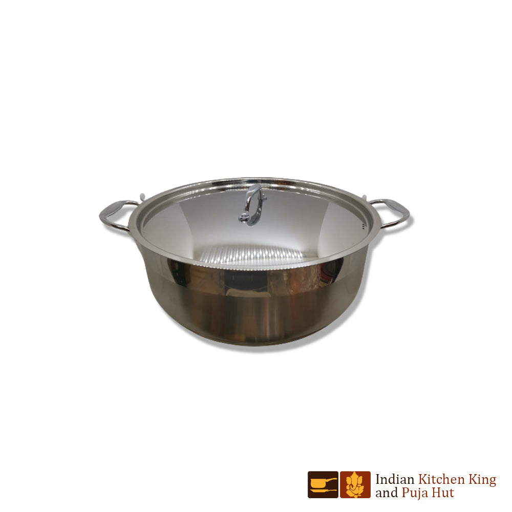 Stainless steel stock pot