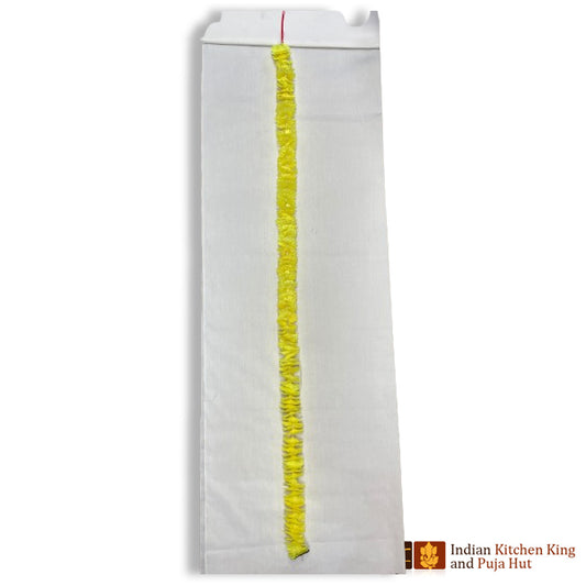 Yellow artificial flower Toran