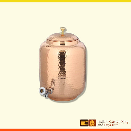 copper hammered water tanki
