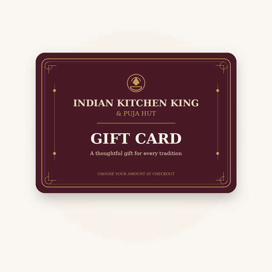 Indian Kitchen King & Puja Hut Gift Card