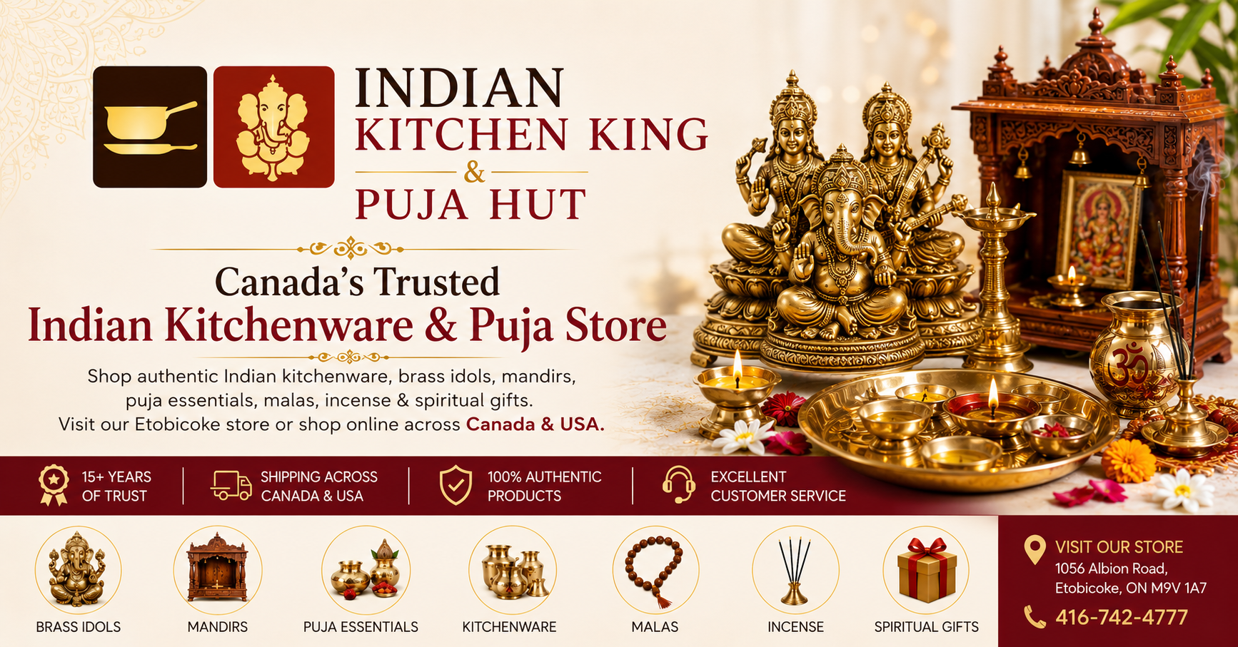Indian Kitchen King & Puja Hut | Indian Kitchenware, Puja Items ...