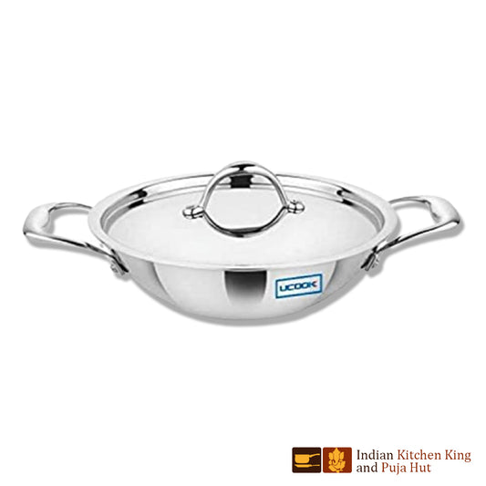 Ucook kadai with lid 24cm