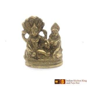 Laxmi Vishnu Brass Statue