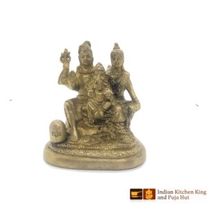Shiv Parivaar Brass Statue