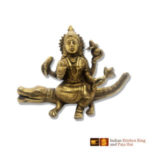 Ganga Ma Brass Statue