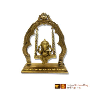 Ganesh With Jhula  Brass Statue