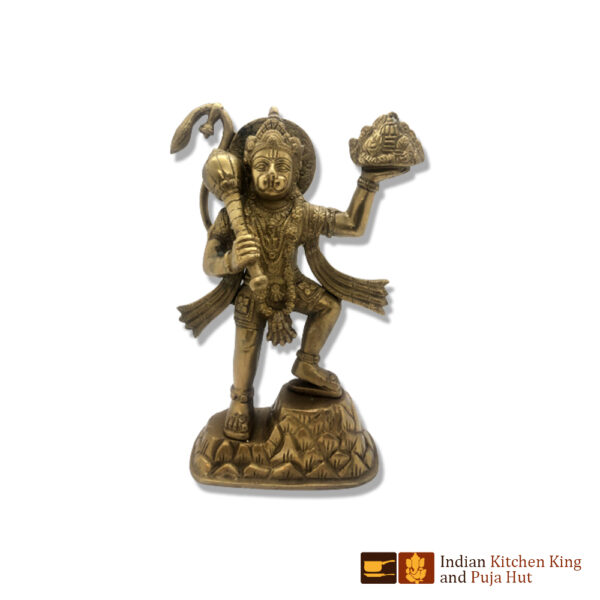 Pahad Hanuman Brass Statue