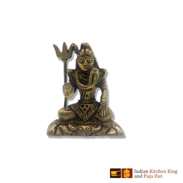 Shiva weapon Brass Statue