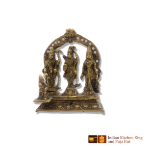 Sita Ram Family  Brass Statue