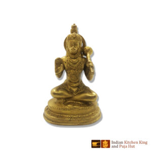 Hanuman Blessing Brass Statue