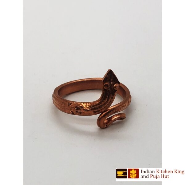 Copper snake Ring